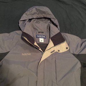 Pacific Trail Jacket Mens XL Gray w/ Black Accents